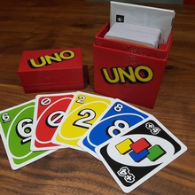 uno-box - Multicolor Platz-Karten-Anleitung Spiel Spiele uno-Spiel uno Karte-Spiel 3d print model - Mito3D