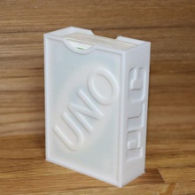 uno card game box cards maps 3d print model - Mito3D