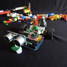 uno kit de lecteur gadget la robotique le capteur contrôle à distance lego gyroscope l'éducation voiture bluetooth arduino 3d print model - Mito3D