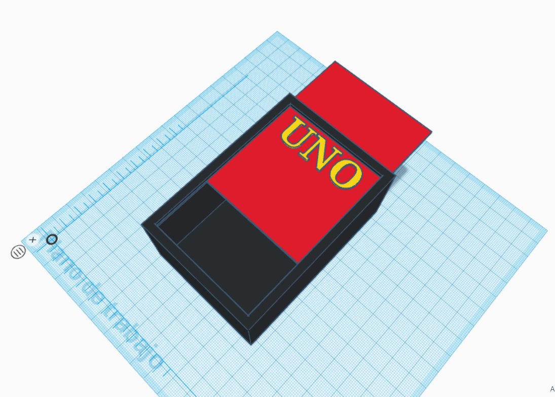 uno letter holder one letters board games 3D print model - Mito3D