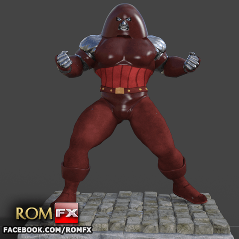 imparable coloso podría acción figure game hero mutant magik myght power mystical demon destruction x-man russina deadpool wolverine x-men juggernaut marvel unstopabble 3D print model - Mito3D