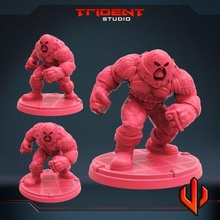 unstoppable muscle man 3d print model - Mito3D