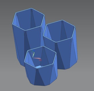 up pinsel aufbewahrung box organizer halter stifte vase becher 3d print model - Mito3D