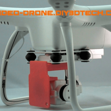 upair uno de los más cardán bloqueo actualizado juego diydrones drone drones r c vehículos 3d print model - Mito3D