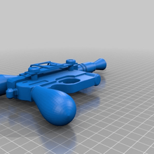 updated han solo blaster props 3d print model - Mito3D