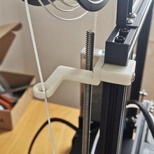 aggiornamento ender 3 filamento guida strumento strand pass complemento 3d print model - Mito3D