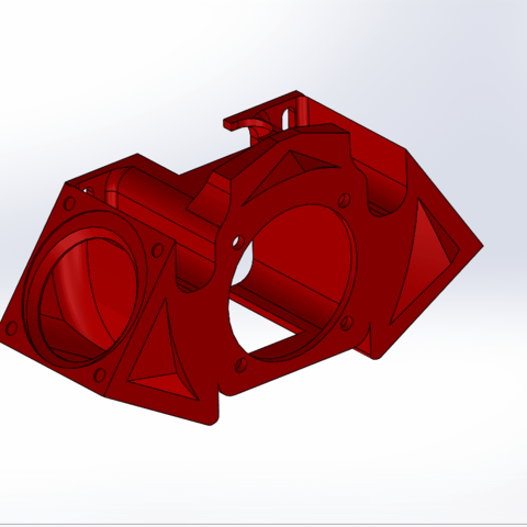 actualización hotend enfriador de cr-10 tronxy x3x5-s la herramienta extruir cr10 trunca impresora refrigeración 3D print model - Mito3D