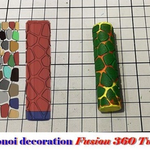 Yükselt burun yenilemek Çubuk Voronoi Desen araç 3d baskı 3d print model - Mito3D