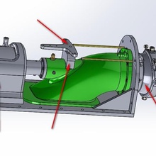 yükseltme parçaları jet propulsion birim su gadget jetsurf 3d print model - Mito3D