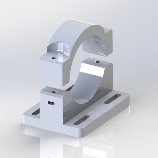 actualización de tubo c02 reci t1 sh-g350 la herramienta las emisiones co2 el láser máquina corte cnc 3 ejes diy k40 cabeza del monte soporte montaje 3D print model - Mito3D