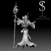 upgraded papa tech pope game miniatures spear wargaming tabletop mechanicus priest emeritus ghost warhammer 40k 3d print model - Mito3D