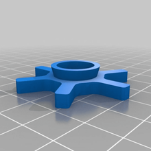 atualizado roda borracha arma fogo toy_game_accessories 3d print model - Mito3D