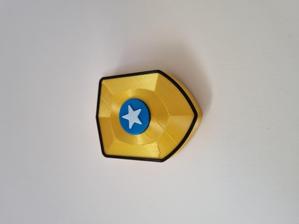 upland - collection badge uplander metaverse upx spark 3d print model - Mito3D