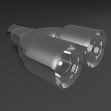upower dual exhaust 3d print model - Mito3D