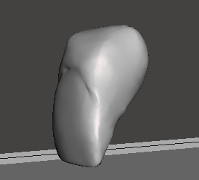 Superior izquierda central incisivo 11 canalla leva dientevirtual diente 3d print model - Mito3D