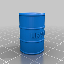 Uran Trommel angepasst Spielzeug 3d print model - Mito3D