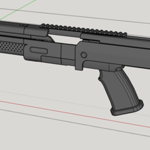 uriel regalo 10 22 remixare 1022 pistola azione sport_outdoors 3d print model - Mito3D