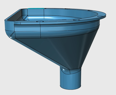 orina desviador compostaje baño divisor separador pipí compost aire libre bioinodoro compostajeinodoro 3d print model - Mito3D