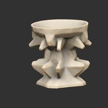 urn holder statue bowl game props fable 3d print model - Mito3D