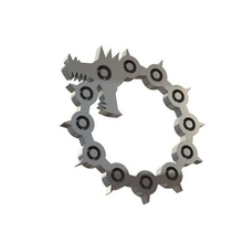 uroboros jewelry necklace chain gothic punk bracelet 3d print model - Mito3D