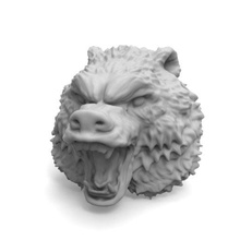 ursa prefeito cabeça 3d print model - Mito3D