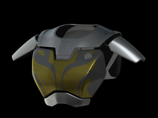 ursa reyezuelo inspirado armadura conjunto estrella guerras rebeldes mandaloriano sabino cosplay clon mando 3d print model - Mito3D