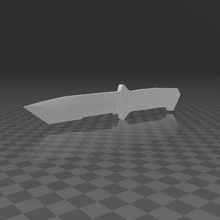 ursus knife 3d print model - Mito3D