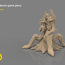 uru beron art berum coperta giocattolo gioco figura fantasia drago dnd corpo consiglio battaglia 3d print model - Mito3D