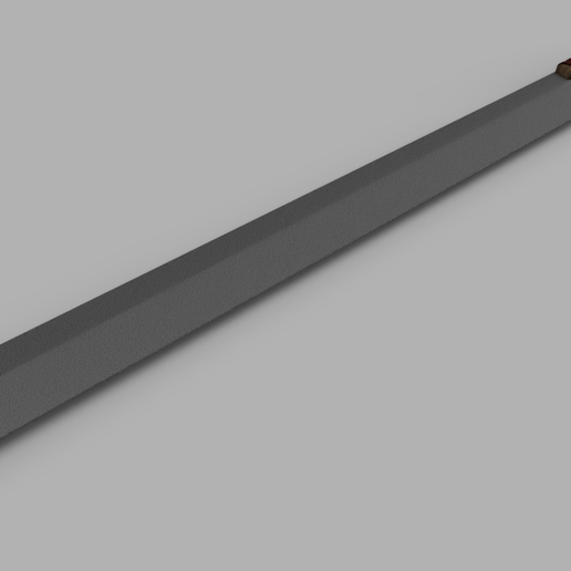 uruk hai espada señor anillos orco fantasía 3D print model - Mito3D