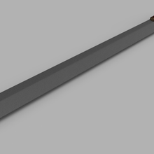 uruk hai espada señor anillos orco fantasía 3d print model - Mito3D