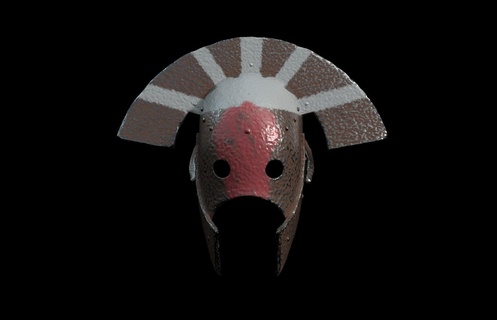 uruk hai helmet lord rings 3d digital download file Tools lotr of the frodo gandalf saruman 3d print model - Mito3D