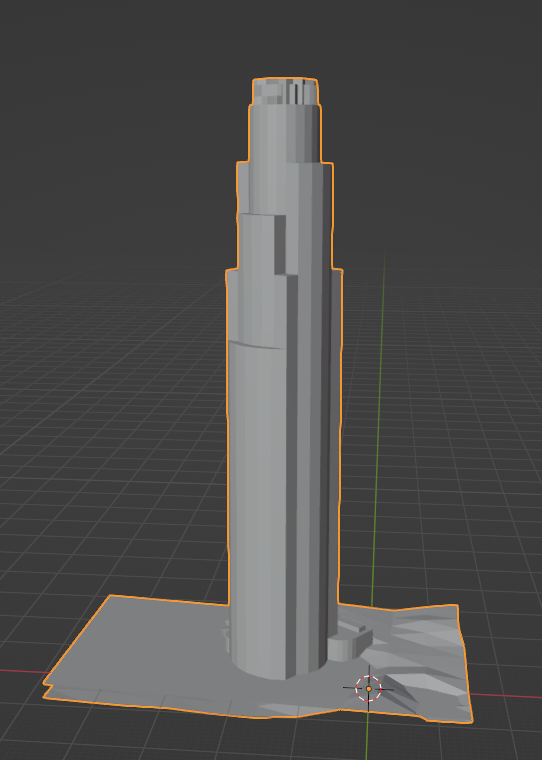 us banka kule kullanım 2023 anıt bina 3D print model - Mito3D