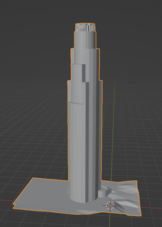 us banka kule kullanım 2023 anıt bina 3d print model - Mito3D