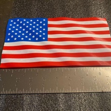 Etats Unis drapeau agitant vent us vieux gloire 3d print model - Mito3D