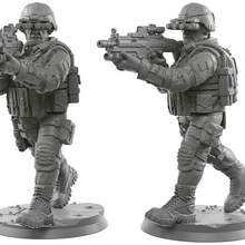 usa modernen Soldaten wh40k 40k warhammer Soldat Modell Miniatur modern tabletop Krieg Spielzeug 3d print model - Mito3D