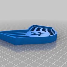 usaf ssgt cookie cutter home kitchen dining 3d print model - Mito3D
