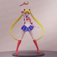 usagi Tsukino Matrose Mond Kunst usagitsukino Sailor Moon Serena Anime Mars Uranus Venus Jupiter 3d print model - Mito3D