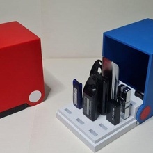 usb box 1 boîte espace rangement USB titulaire soutien 3d_printing 3d print model - Mito3D