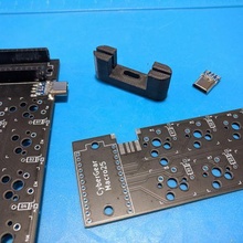 usb-c soldering template tool electronics 3d print model - Mito3D