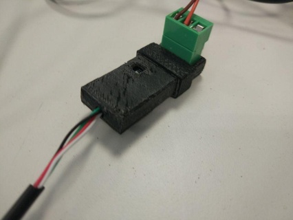 USB 485 tarjeta circuito impreso caja partes 3d print model - Mito3D