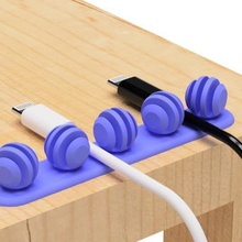usb cable holder honey spoon type gadget 3d print model - Mito3D