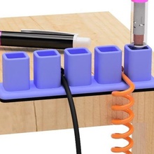usb cable holder pencil case type tool 3d printing 3d print model - Mito3D