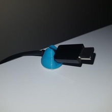 usb-Kabel-Halter-Handy-Ladegerät home Kabel Ladegerät usb Halter Telefon 3d print model - Mito3D