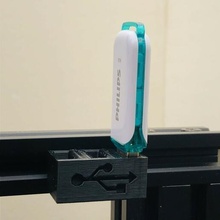 USB crialidade ender 3 pró Individual armazenamento suporte Ferramentas sd chave chaves memória bastão adaptador caixa 3d print model - Mito3D