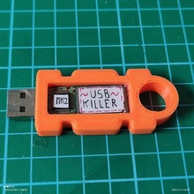 USB Blitz Fahrt Fall Mantel Werkzeug Stick Zubehörteil robust 3d print model - Mito3D