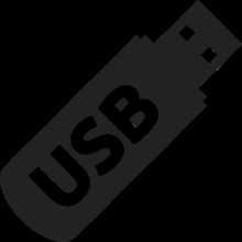 USB instantâneo dirige arte 3d print model - Mito3D