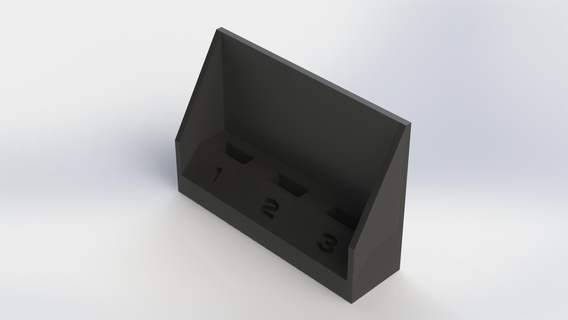 USB suporte Pen drive caixa 3d print model - Mito3D