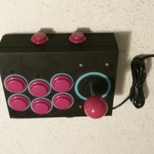 joypad usb jogo brinquedo de acessórios joystick arcade retro retropie retrogaming controlador stick jogos botão 3d print model - Mito3D