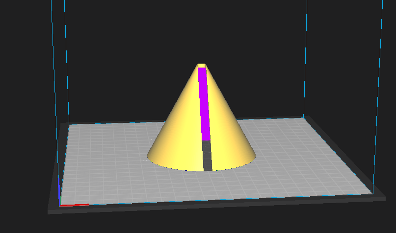 USB lampe ombre action journée lumière cône 3D print model - Mito3D