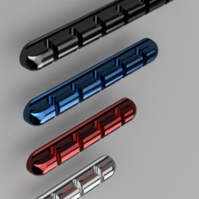 USB relámpago cable soporte artilugio gerente guía rail escritorio 3d print model - Mito3D